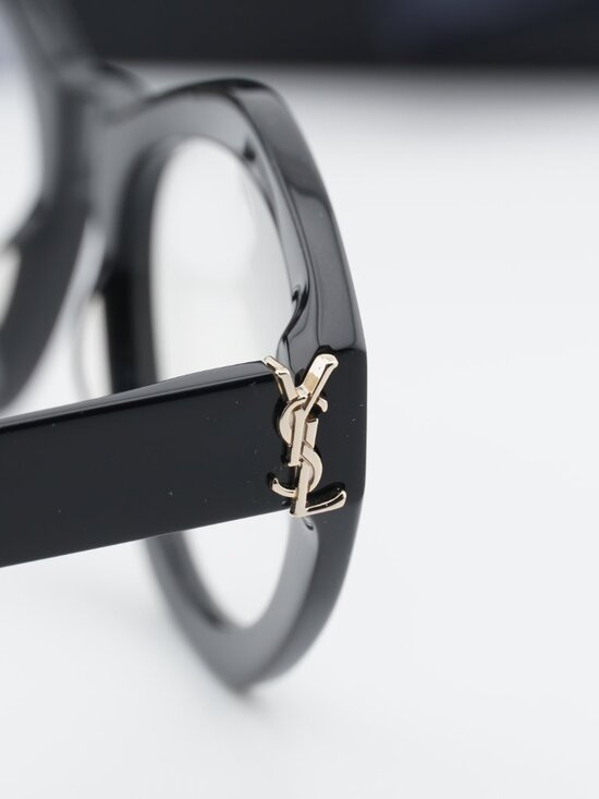 Saint Laurent SL M60 OPT 001 Cat Eye Eyeglasses – Black 54mm main image 8